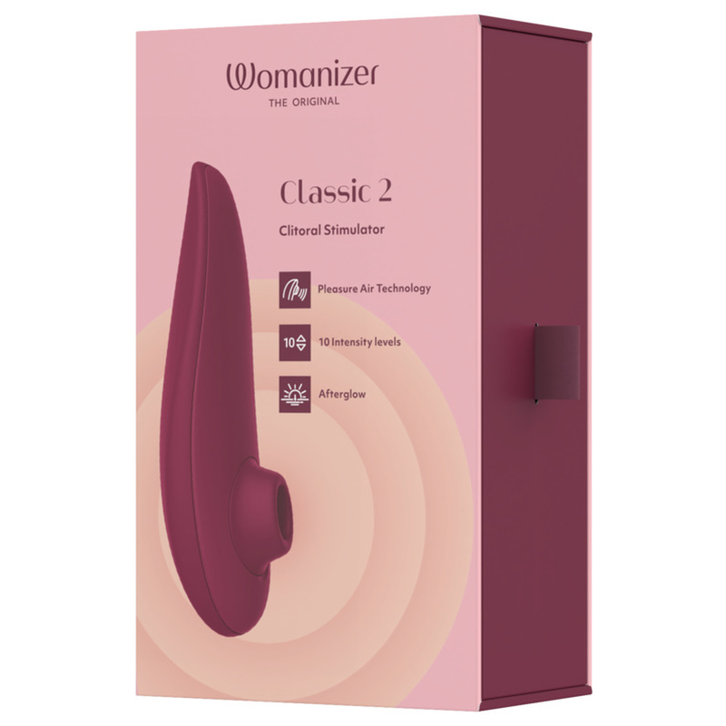 WOMANIZER - CLASSIC 2 ESTIMULADOR DE CLÍTORIS BURDEOS