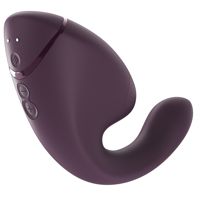 WOMANIZER - DUO NEXT ESTIMULADOR VIBRADOR DUAL CLÍTORIS & PUNTO·G MORADO