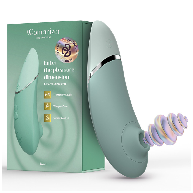 WOMANIZER - NEXT ESTIMULADOR DE CLITORÍS VERDE CLARO