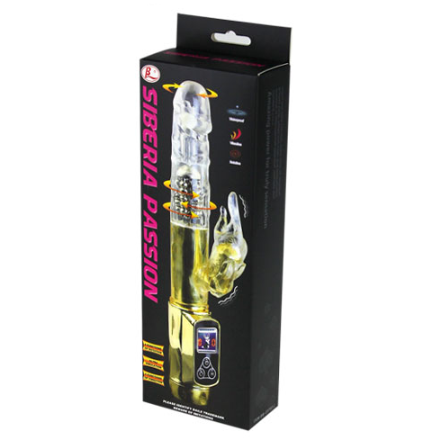 Vibrador rotativo BAILE Rabbit Siberia Passion Gold