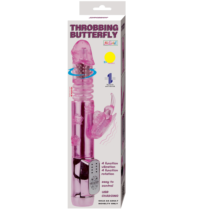 Vibrador BAILE Rabbit Throbbing Butterfly