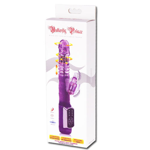 Vibrador rotador BAILE Rabbit Butterfly Prince