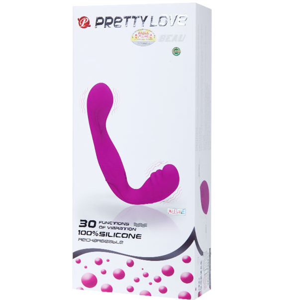 PRETTY LOVE - BEAU ARNÉS LILA em silicone grau médico