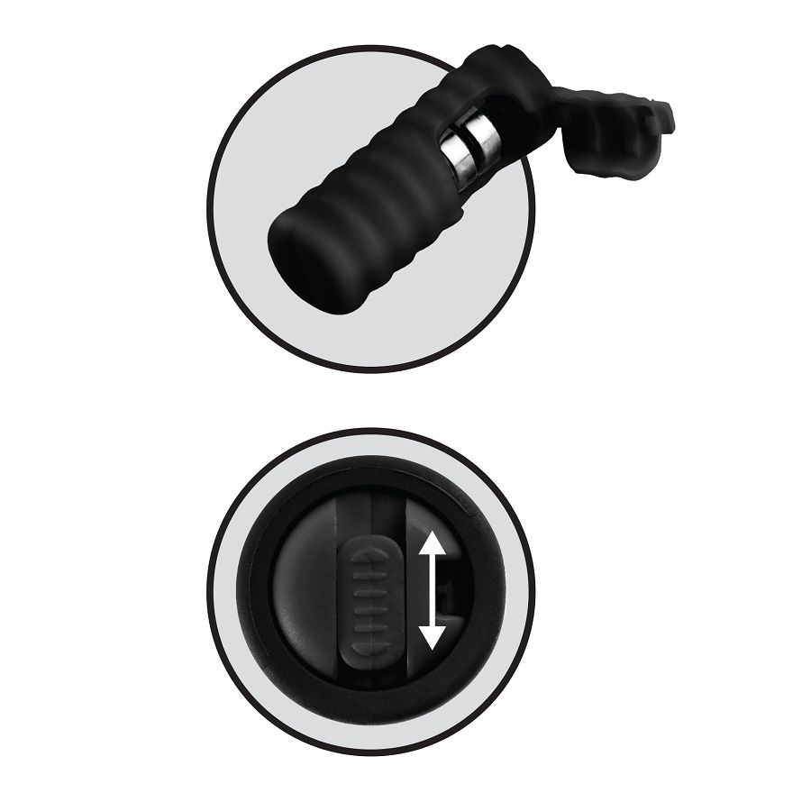 Succionador de Silicona para Pezones Vibrador - FETISH FANTASY