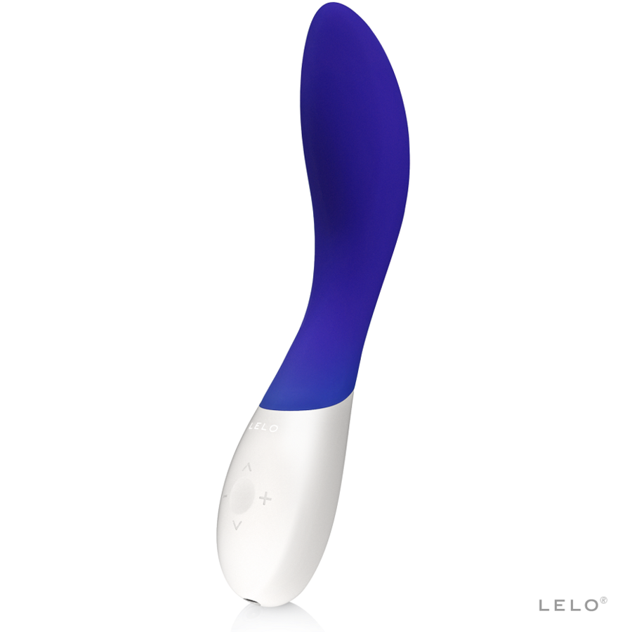 Vibrador LELO Mona Wave azul-noite para estimulação do ponto G