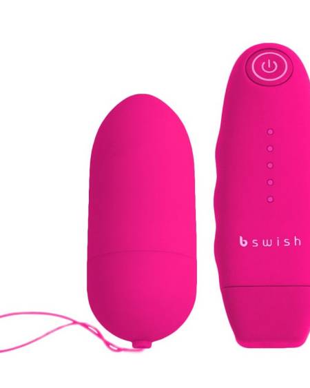 B SWISH Bnaughty Unleashed Classic Rosa Control Remoto