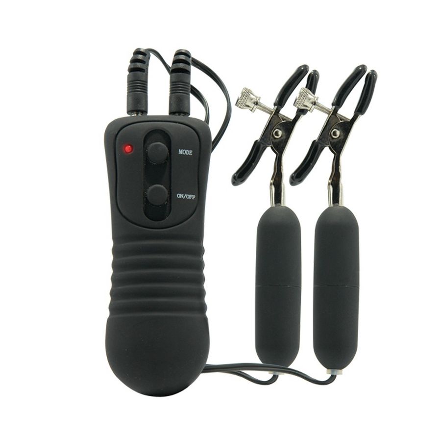 Pinças para Mamilos com Vibrador - Fetish Fantasy Series
