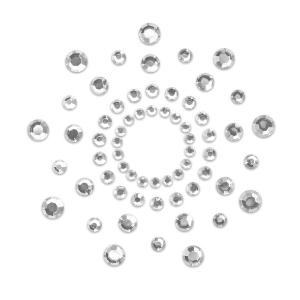 Cobrepezones Brilhantes MIMI PLATA da Bijoux Indiscrets