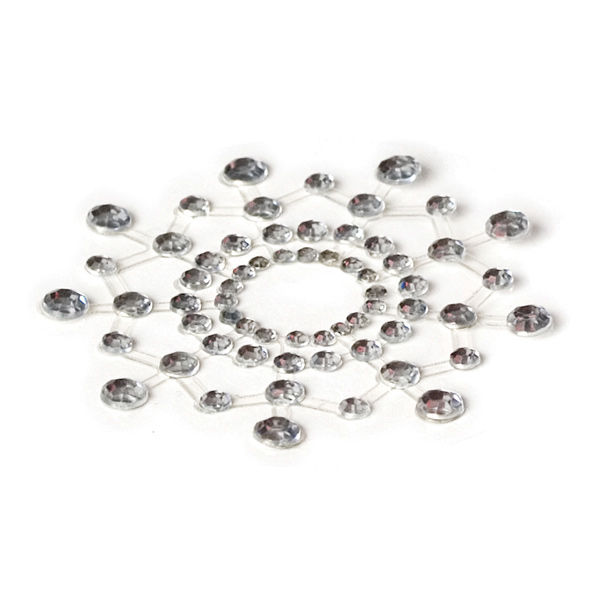 Cobrepezones Brilhantes MIMI PLATA da Bijoux Indiscrets