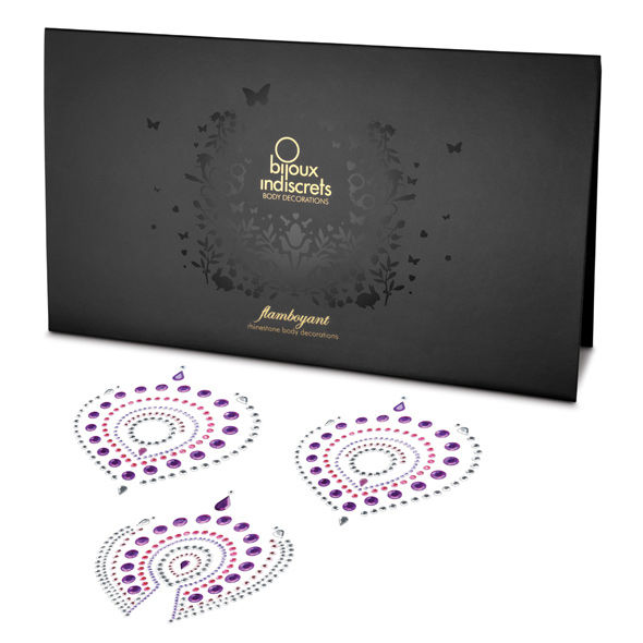 Bijoux Indiscrets Flamboyant Lila & Rosa - Acessórios para a sensualidade