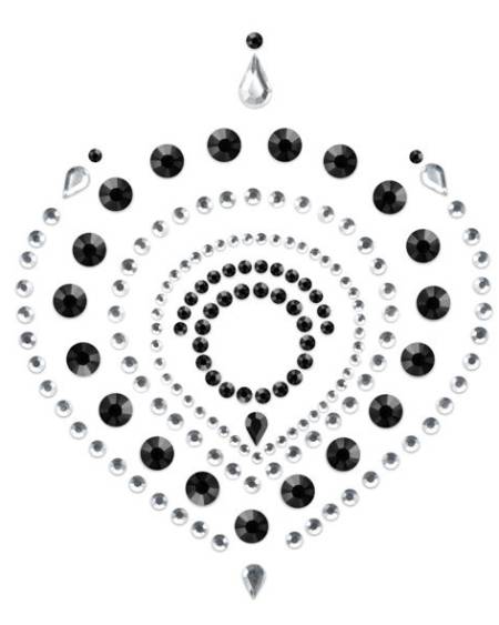 Bijoux Indiscrets Flamboyant em Negro e Plata