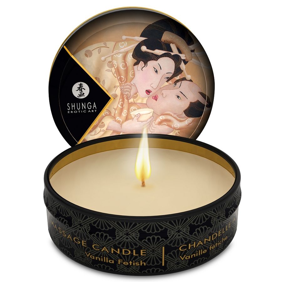 Vela de massagem SHUNGA Mini Caress Vainilla