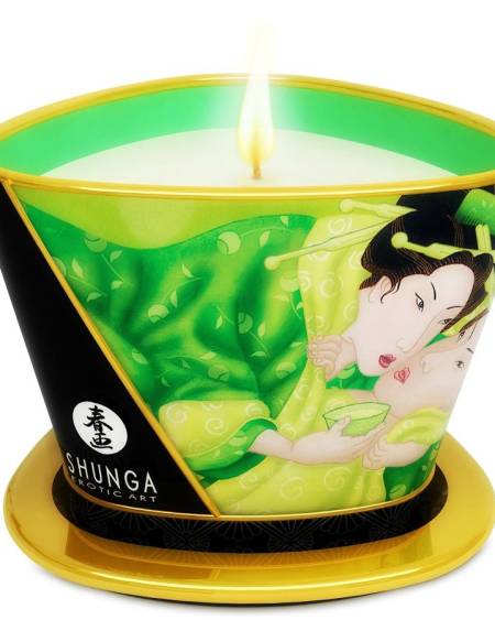Vela de massagem Shunga Chá Verde 170 ml