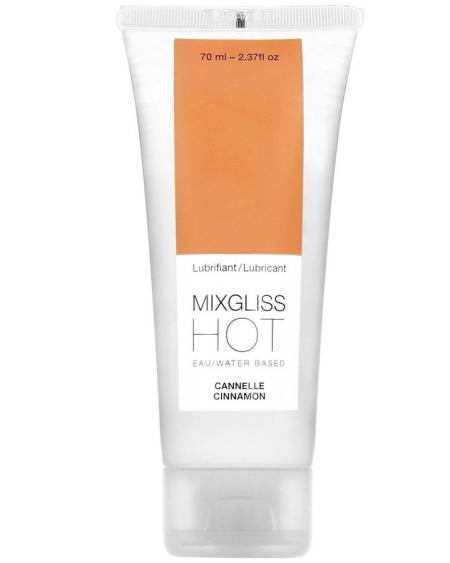 MIXGLISS Lubricante Efeito Calor Sabor a Canela 70ml