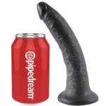 Dildo King Cock negro 17.8 cm