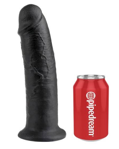 Dildo KING COCK - PENE NEGRO 25 CM