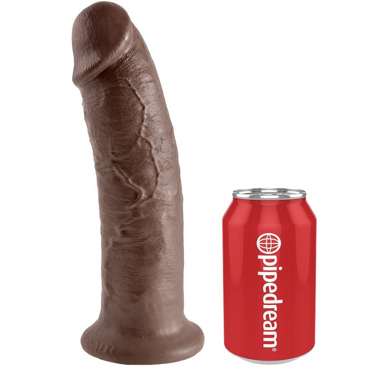 KING COCK - Dildo Marrón 25.4 cm