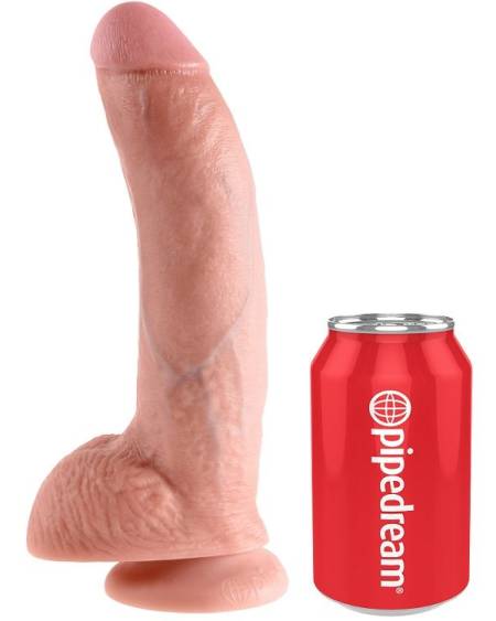 Dildo realista KING COCK 22.9 cm