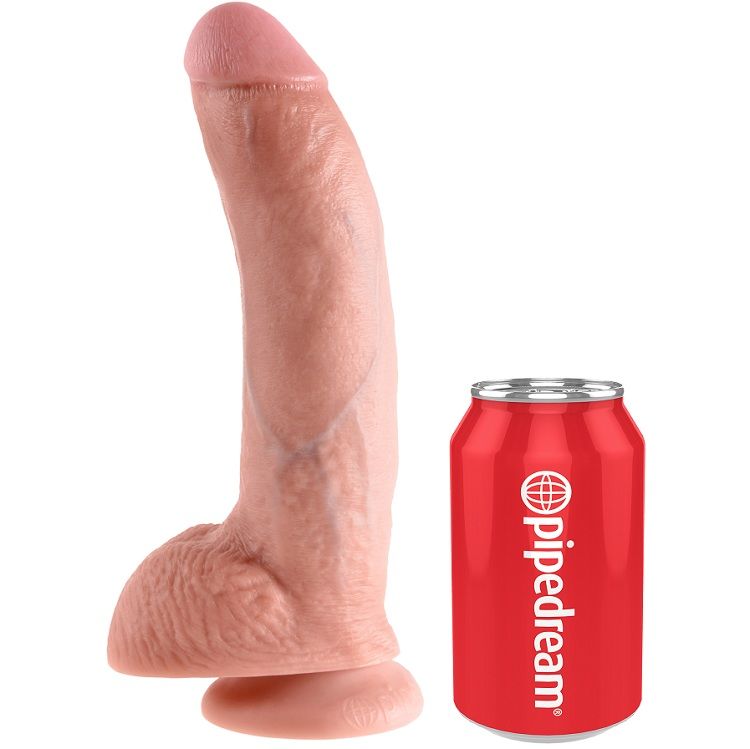 Dildo realista KING COCK 22.9 cm