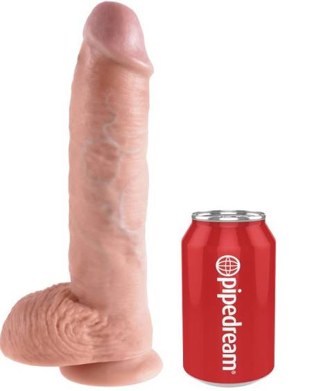 Dildo realístico KING COCK de 26.5 cm