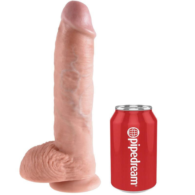 Dildo realístico KING COCK de 26.5 cm
