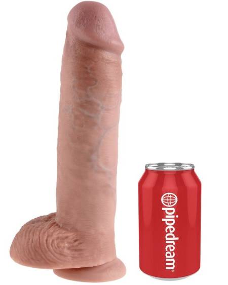 KING COCK - Dildo Realístico Natural 28 cm