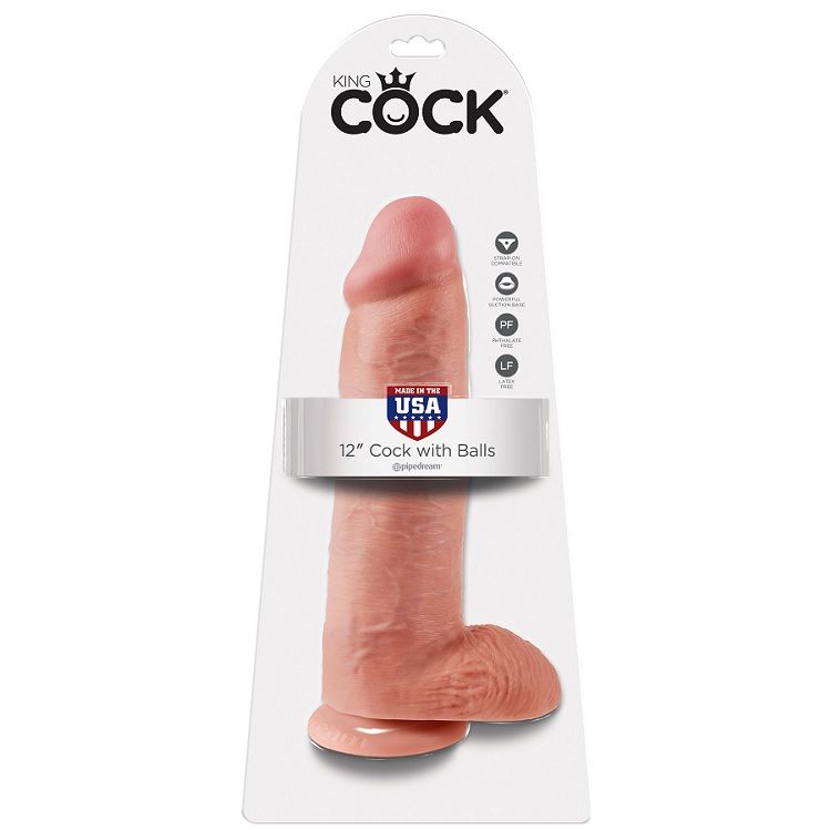 Pene Realístico Natural King Cock 30.48 cm