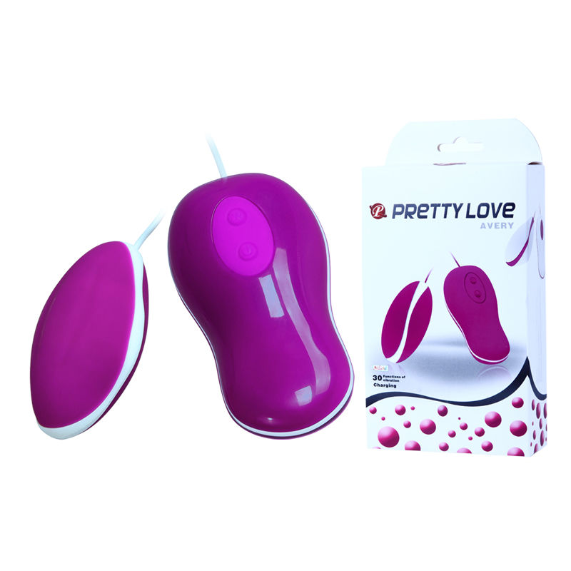 Huevo vibrador Pretty Love Avery com controle remoto