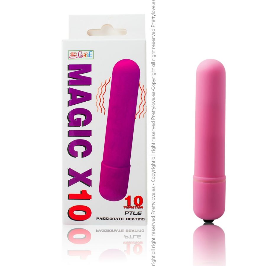 BAILE MAGIC X10 BALA VIBRADORA - Vibrador com 10 funções