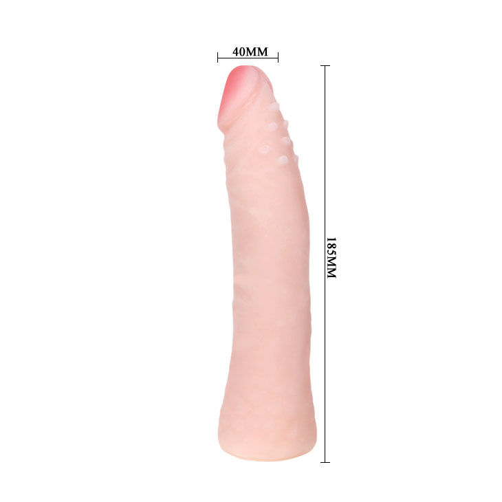 BAILE Dildo Silicone Tacto Pele Realístico 19 cm