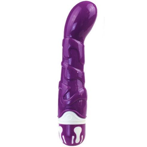 Vibrador de silicone BAILE - REALISTIC COCK 10 RITMOS SENSATION VIOLETA