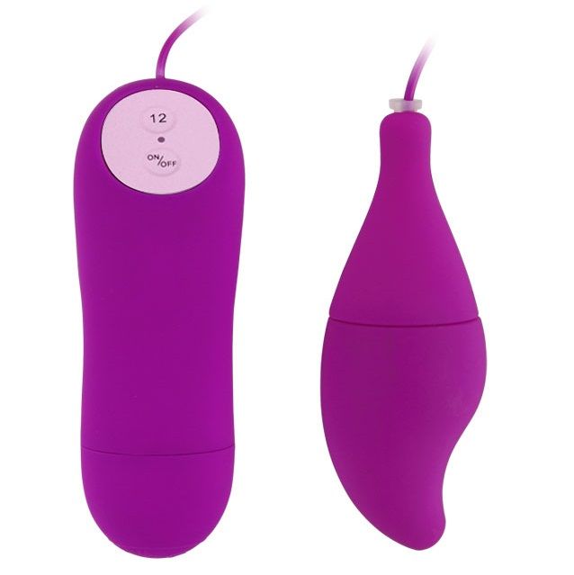 Vibrador BAILE PLEASURE SHELL12 na cor lila