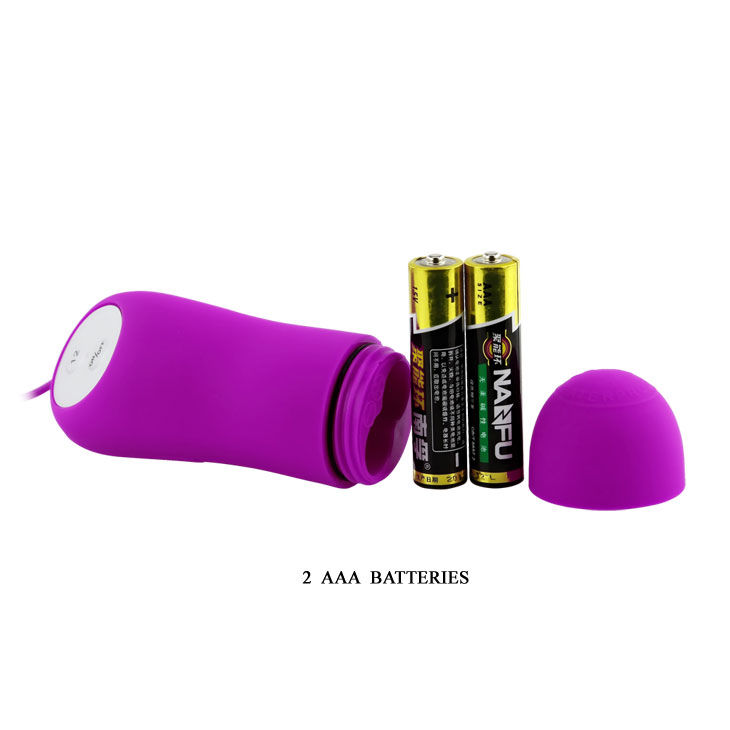 Vibrador BAILE PLEASURE SHELL12 na cor lila