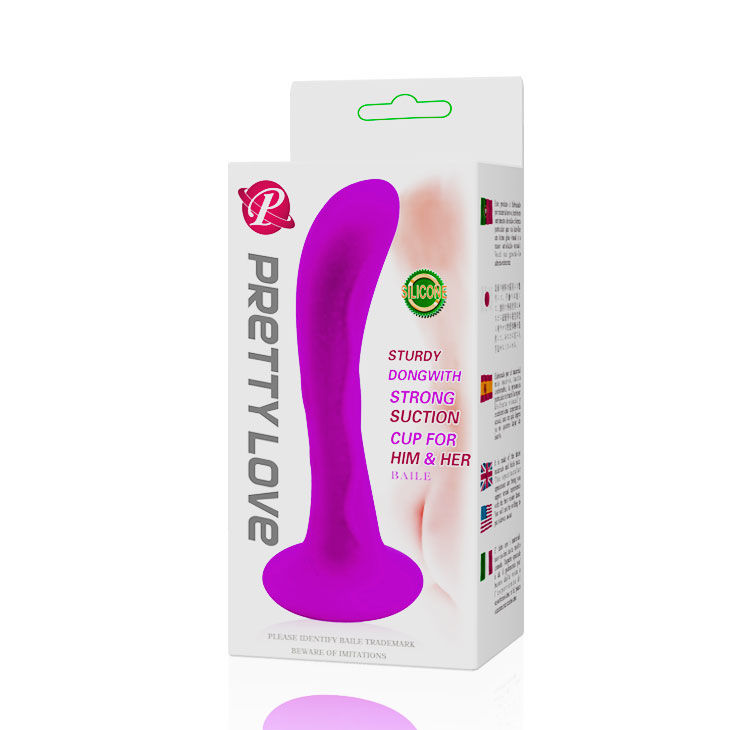 BAILE Passion Strong Suction Plug Unisex em silicone de alta qualidade.