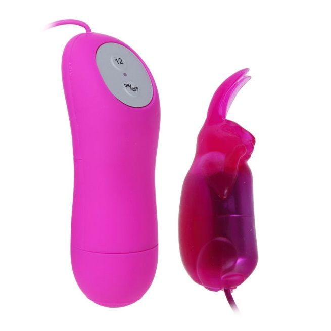 Conejito vibrador com controle remoto e 12 velocidades
