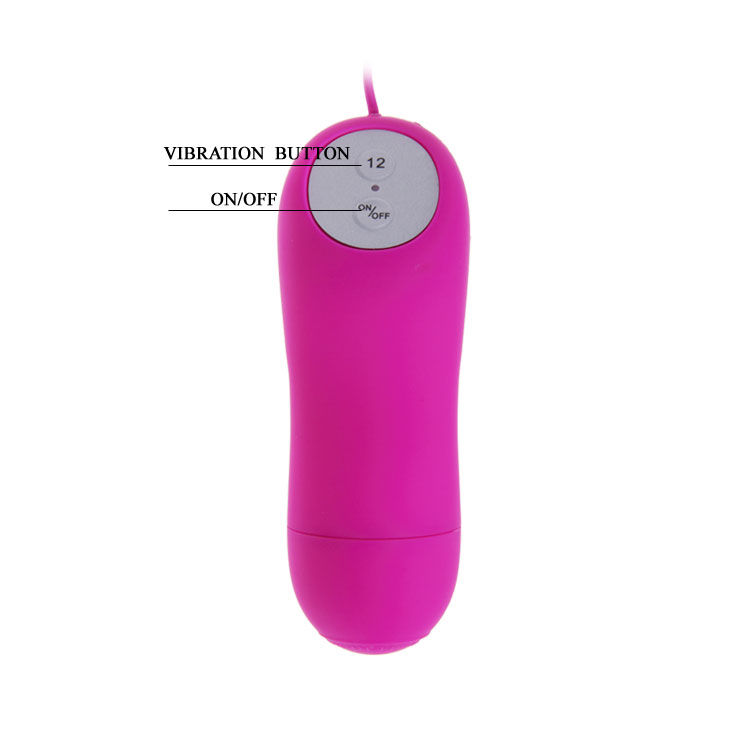 Conejito vibrador com controle remoto e 12 velocidades