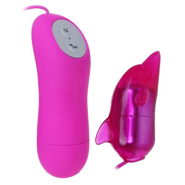 Delfim vibrador BAILE em cor lila