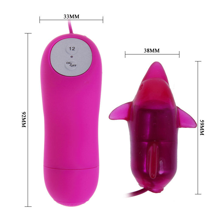 Delfim vibrador BAILE em cor lila