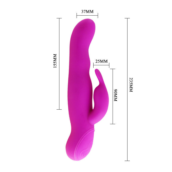 Masajeador Pretty Love Hale Rotador Lila em silicone de alta qualidade