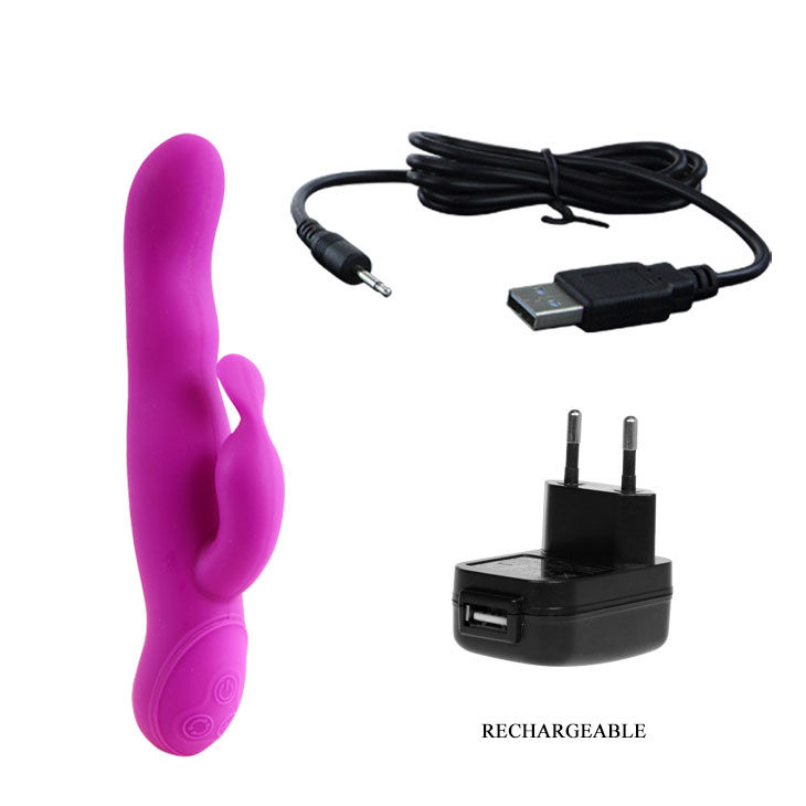 Masajeador Pretty Love Hale Rotador Lila em silicone de alta qualidade