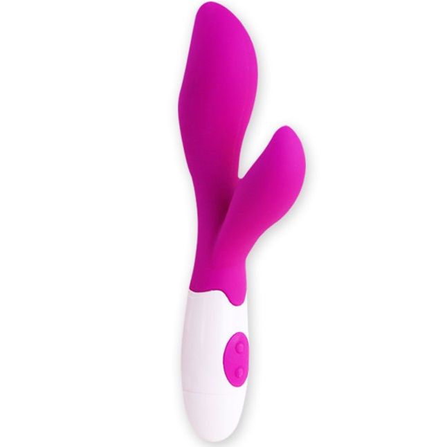 Vibrador Estimulador Pretty Love Newman em lila e branco