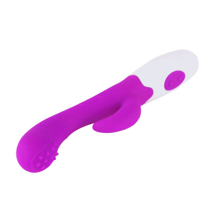 Vibrador Pretty Love Flirtation Arthur em lila e branco