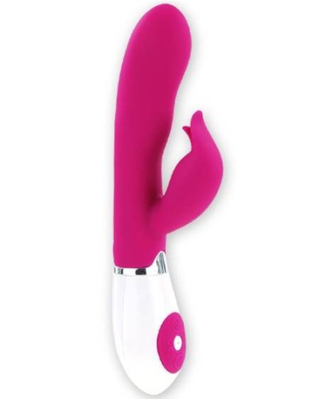 Vibrador Pretty Love Flirtation em cores lila e branco