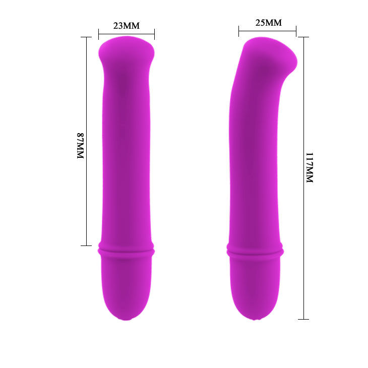 Mini vibrador elegante Antony em lila