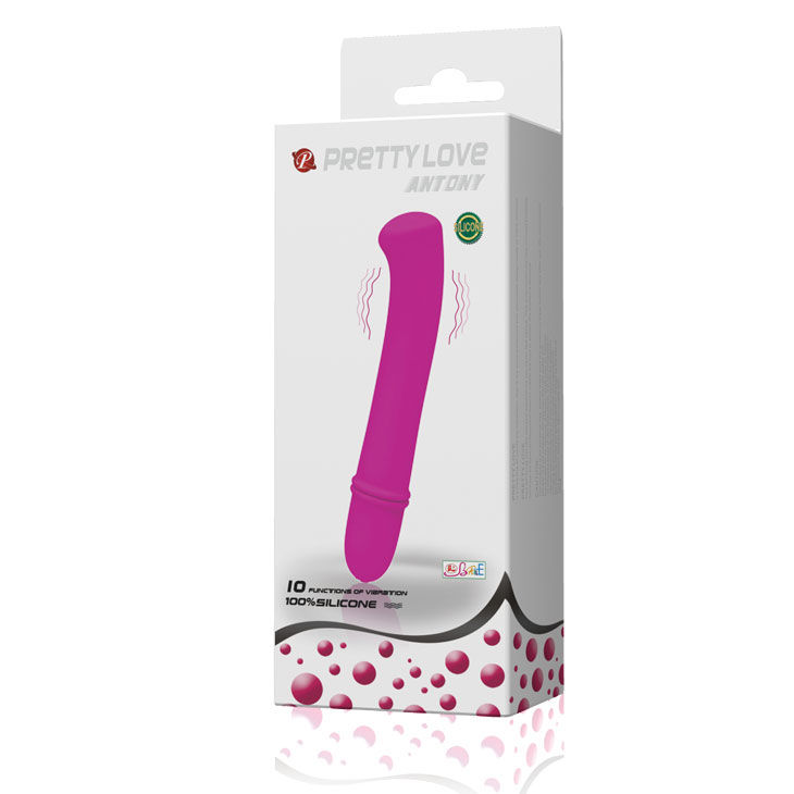 Mini vibrador elegante Antony em lila
