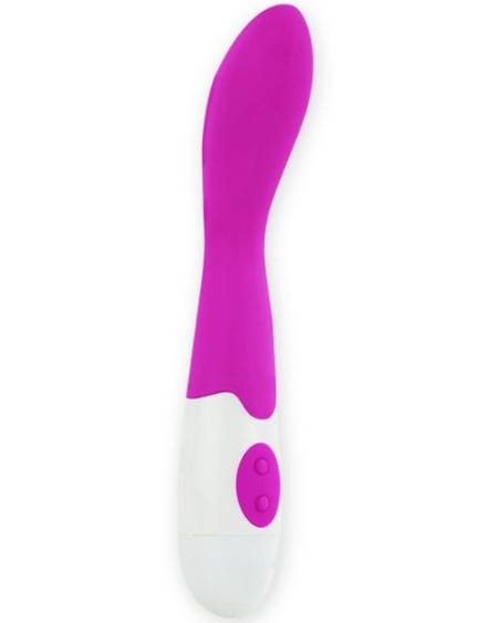Vibrador Pretty Love Bishop em lila e branco