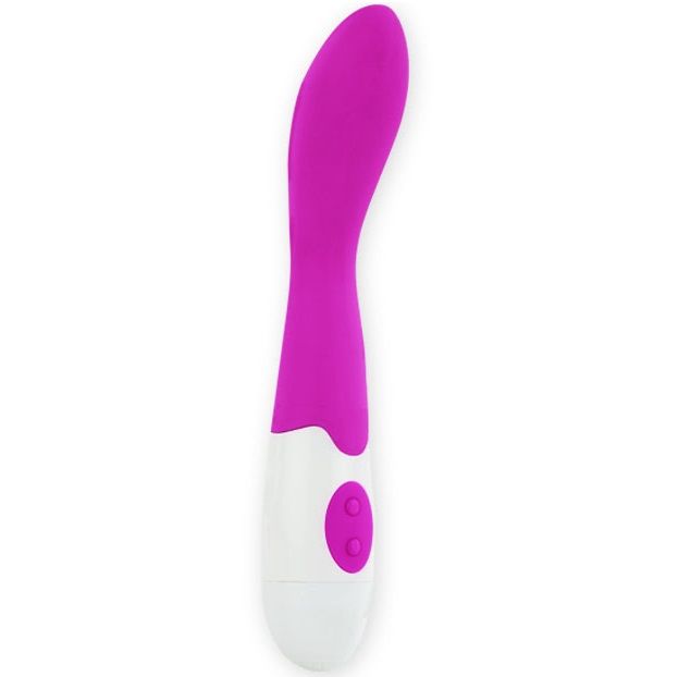 Vibrador Pretty Love Bishop em lila e branco