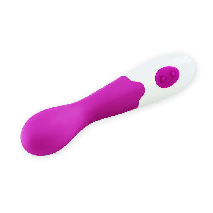 Vibrador Pretty Love Bishop em lila e branco