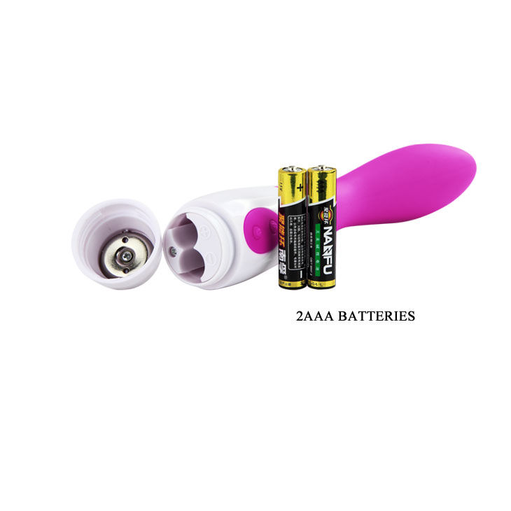 Vibrador Pretty Love Bishop em lila e branco