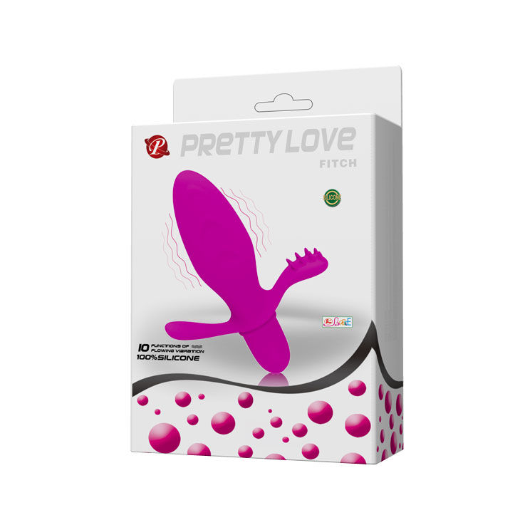Pretty Love Flirtation Vibrador Fitch em silicone